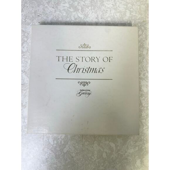 Southern Living Gallery 1985 Story of Christmas Plate 'The Shepherds' - Picture 2 of 5